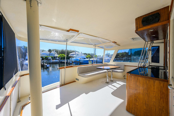 Hatteras-63 Motor Yacht 1987-Phantom Jupiter-Florida-United States-Hatteras 63  Phantom  Aft Deck-5908830