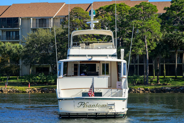 Hatteras-63 Motor Yacht 1987-Phantom Jupiter-Florida-United States-Hatteras 63  Phantom  Aft Deck-5908851