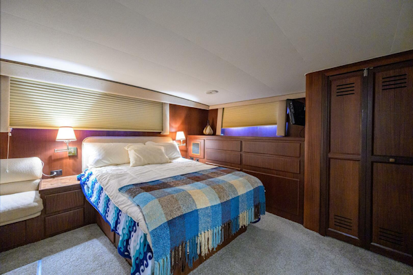 Hatteras-63 Motor Yacht 1987-Phantom Jupiter-Florida-United States-Hatteras 63  Phantom  Master Stateroom-5908810