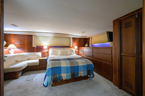 Hatteras-63 Motor Yacht 1987-Phantom Jupiter-Florida-United States-Hatteras 63  Phantom  Master Stateroom-5908808