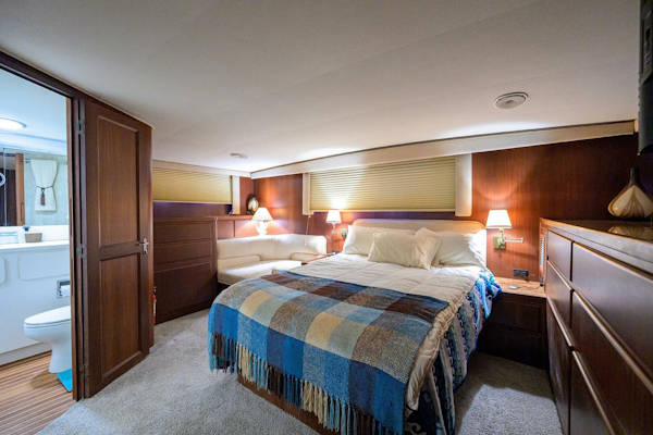 Hatteras-63 Motor Yacht 1987-Phantom Jupiter-Florida-United States-Hatteras 63  Phantom  Master Stateroom-5908809