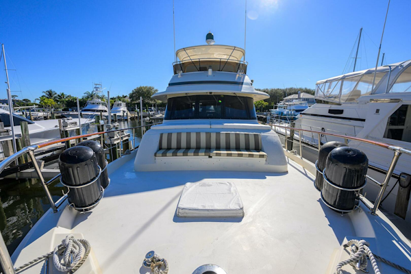 Hatteras-63 Motor Yacht 1987-Phantom Jupiter-Florida-United States-Hatteras 63  Phantom  Bow Seating-5908839