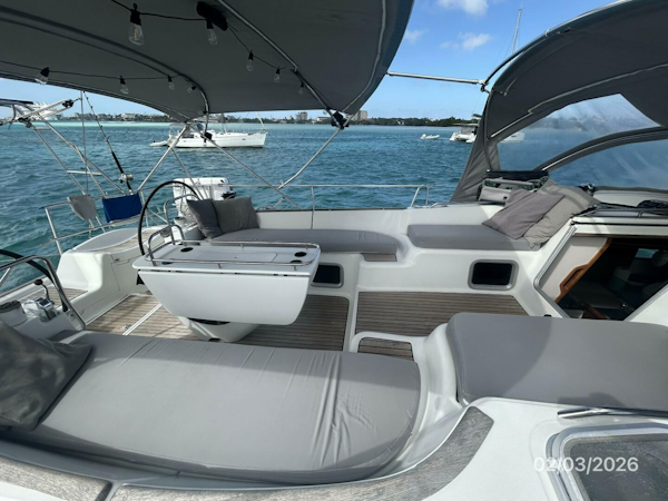 Jeanneau-Sun Odyssey 54DS 2008-Dan Marco IV Oranjestad-Aruba-54 Jeanneau cockpit port-5922437
