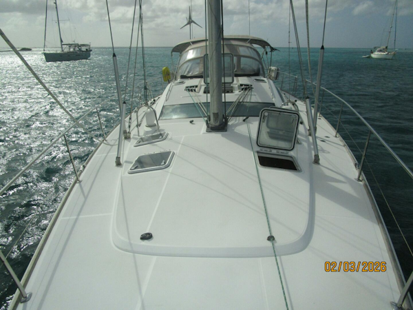 Jeanneau-Sun Odyssey 54DS 2008-Dan Marco IV Oranjestad-Aruba-54 Jeanneau foredeck aft-5922497