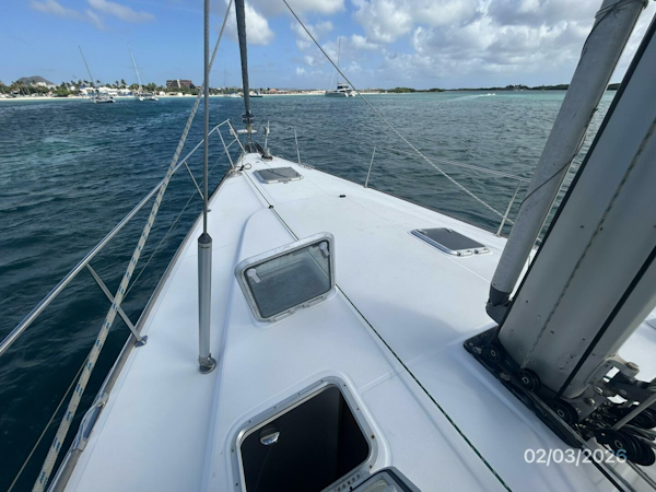 Jeanneau-Sun Odyssey 54DS 2008-Dan Marco IV Oranjestad-Aruba-54 Jeanneau foredeck1-5922498