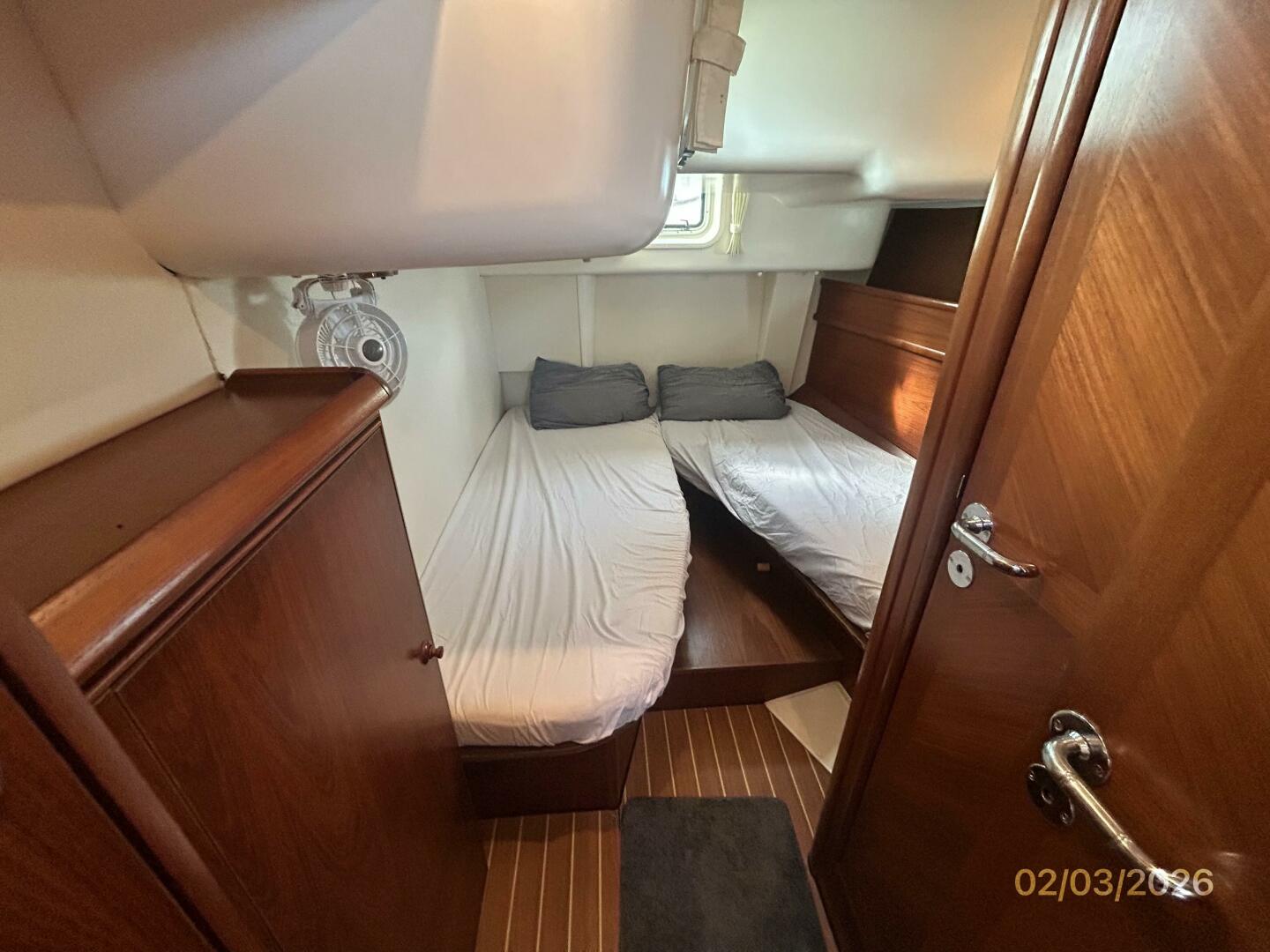 Jeanneau-Sun Odyssey 54DS 2008-Dan Marco IV Oranjestad-Aruba-54 Jeanneau port aft stateroom-5922657 | Thumbnail