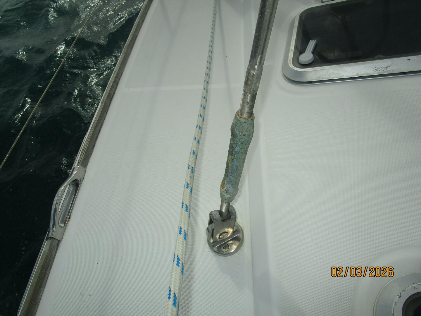 Jeanneau-Sun Odyssey 54DS 2008-Dan Marco IV Oranjestad-Aruba-54 Jeanneau standing rigging1-5922767 | Thumbnail