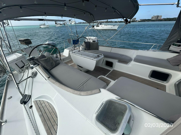 Jeanneau-Sun Odyssey 54DS 2008-Dan Marco IV Oranjestad-Aruba-54 Jeanneau cockpit1-5922424