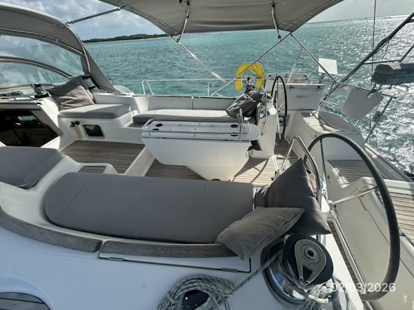 Jeanneau-Sun Odyssey 54DS 2008-Dan Marco IV Oranjestad-Aruba-54 Jeanneau cockpit starboard-5922462
