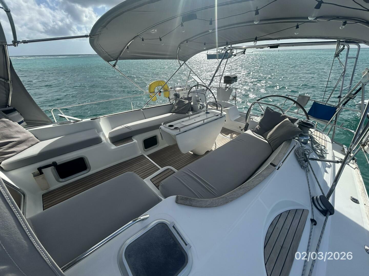 Jeanneau-Sun Odyssey 54DS 2008-Dan Marco IV Oranjestad-Aruba-54 Jeanneau cockpit2-5922425 | Thumbnail