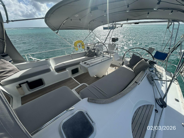 Jeanneau-Sun Odyssey 54DS 2008-Dan Marco IV Oranjestad-Aruba-54 Jeanneau cockpit2-5922425