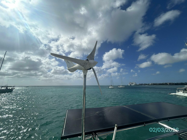 Jeanneau-Sun Odyssey 54DS 2008-Dan Marco IV Oranjestad-Aruba-54 Jeanneau wind generator-5922975
