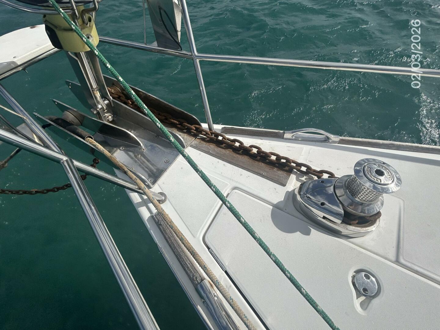 Jeanneau-Sun Odyssey 54DS 2008-Dan Marco IV Oranjestad-Aruba-54 Jeanneau anchor windlass-5922303 | Thumbnail