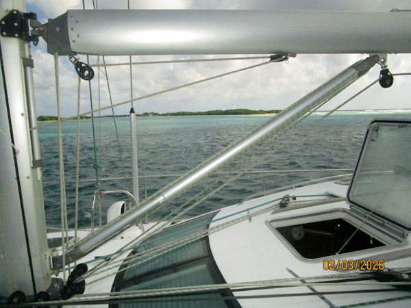 Jeanneau-Sun Odyssey 54DS 2008-Dan Marco IV Oranjestad-Aruba-54 Jeanneau boom vang2-5922407