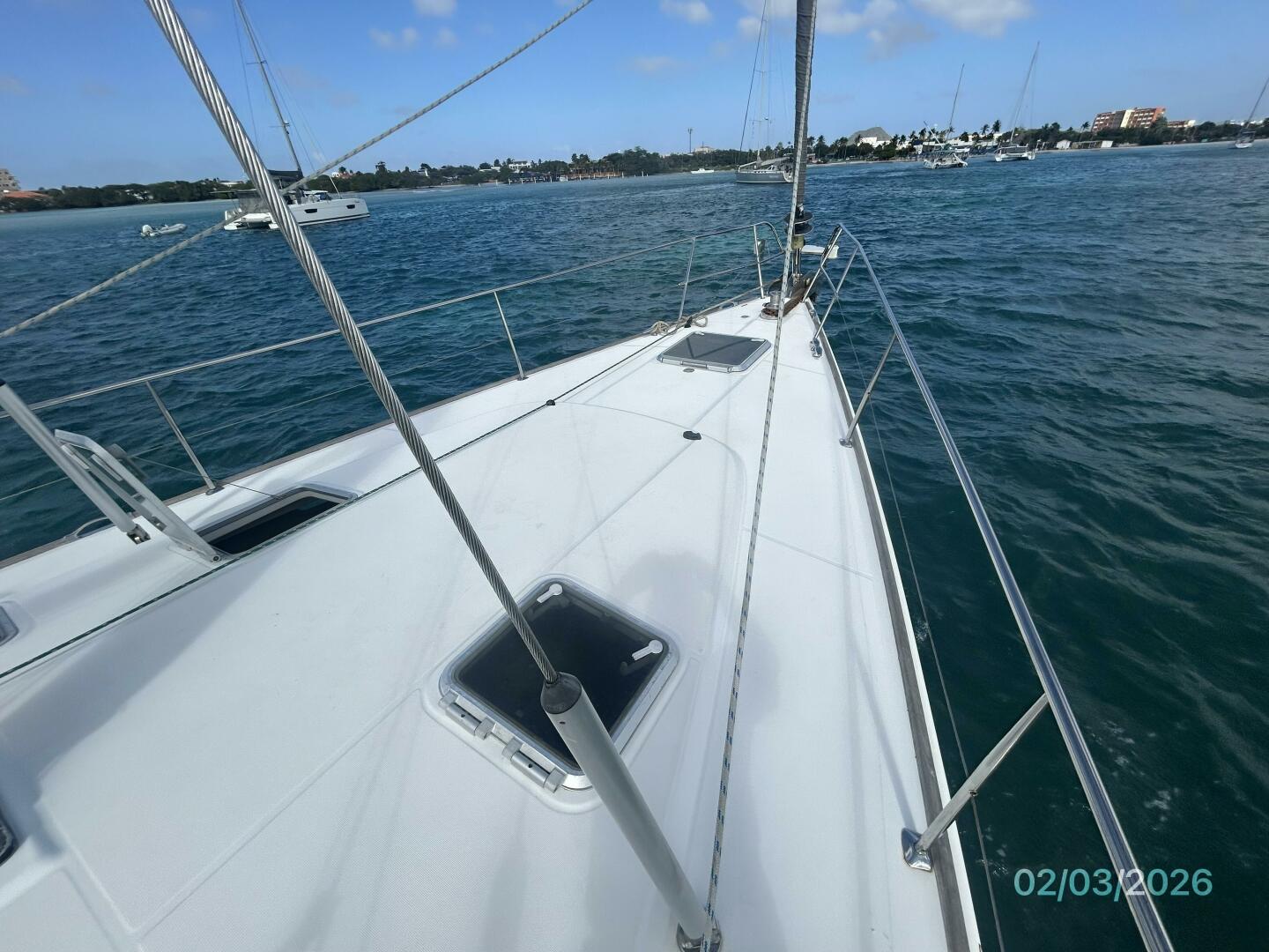 Jeanneau-Sun Odyssey 54DS 2008-Dan Marco IV Oranjestad-Aruba-54 Jeanneau foredeck3-5922499 | Thumbnail