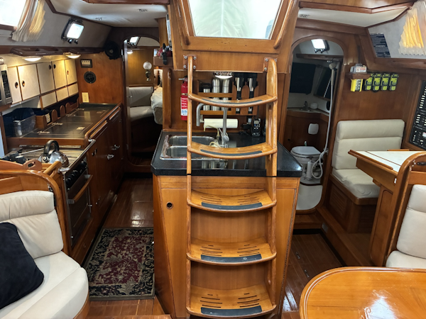Hylas-46 1996-Hawke New Orleans-Louisiana-United States-1996 Hylas 46  Salon looking Aft-6025572