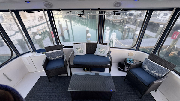 Sea Ray-420 Aft Cabin 2000-Tiny Dancer Englewood-Florida-United States-Aft Sun Deck Looking Aft-5936030