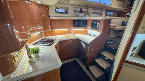Sea Ray-420 Aft Cabin 2000-Tiny Dancer Englewood-Florida-United States-Galley Looking Starboard-5936098