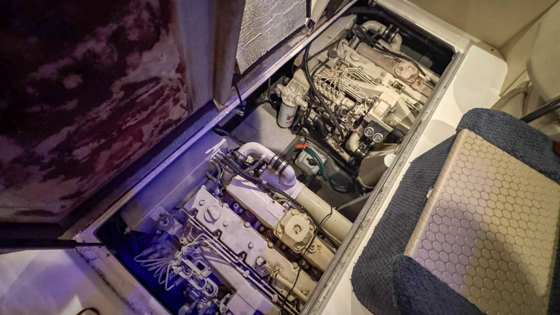 Sea Ray-420 Aft Cabin 2000-Tiny Dancer Englewood-Florida-United States-Engine Room-5936123 | Thumbnail