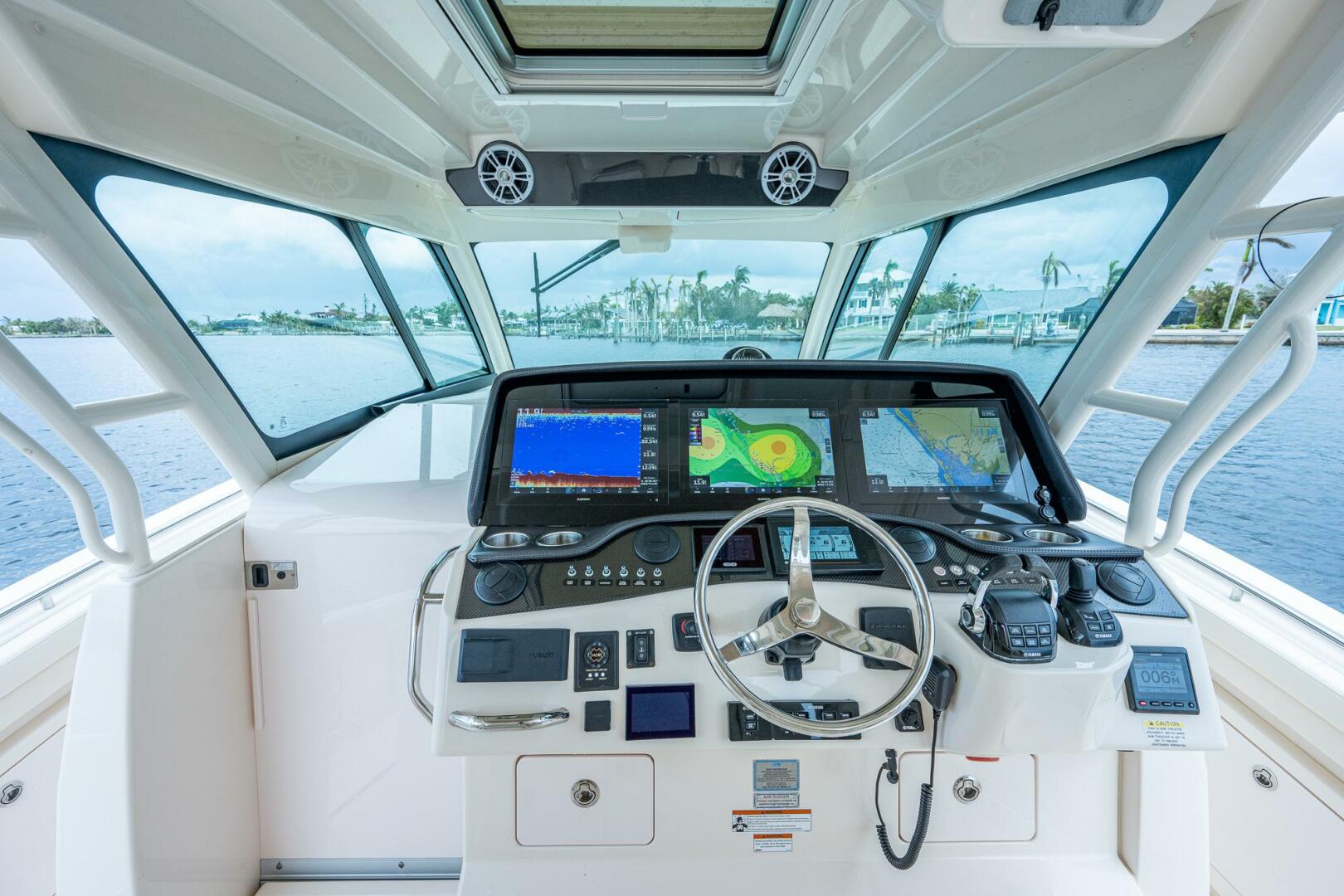 Grady-White-Canyon 456 2020-Pura Vida Fort Myers-Florida-United States-Grady White 45 Pura Vida  Exterior Helm-5935628 | Thumbnail