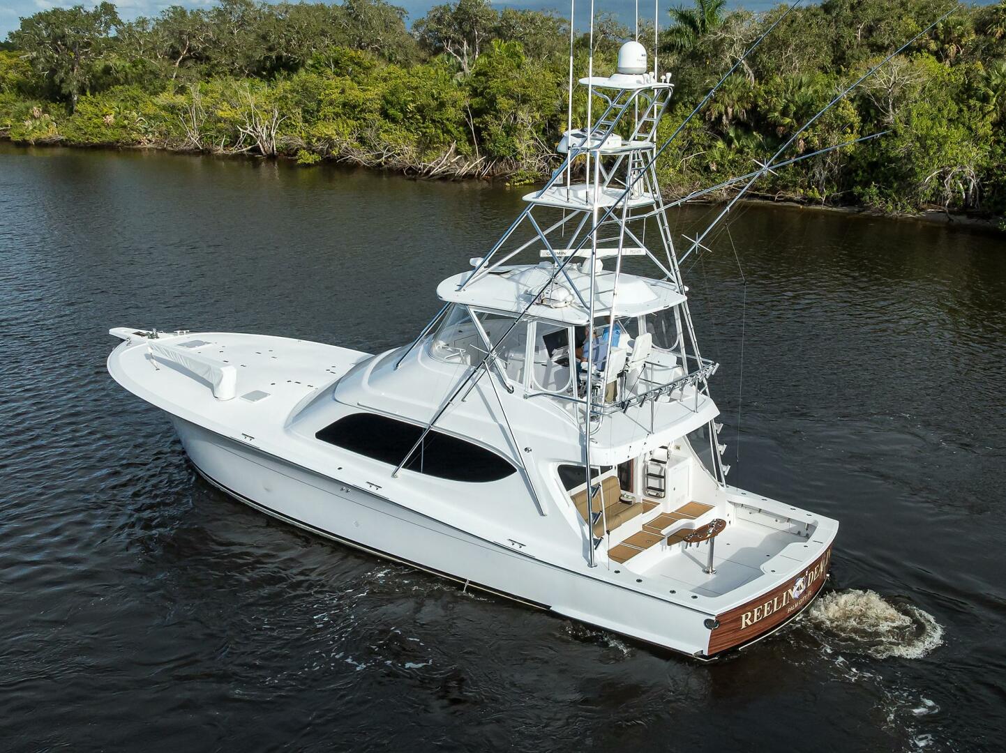 Hatteras-GT63 2013-Reelin N Dealin Palm City-Florida-United States-Hatteras 63 Reelin N Dealin  Exterior Profile-5934483 | Thumbnail