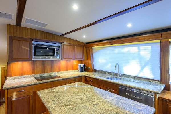 Hatteras-GT63 2013-Reelin N Dealin Palm City-Florida-United States-Hatteras 63 Reelin N Dealin  Interior Galley-5934083