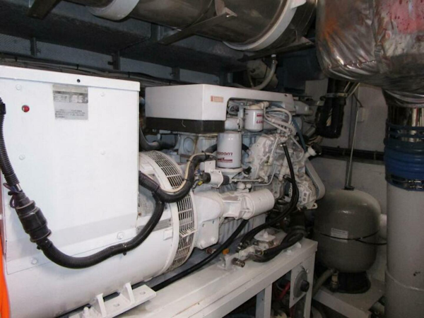 Burger-Flush Deck with Flybridge 1986-SHEPSL X Ft. Lauderdale-Florida-United States-Stbd. Generator -5935255