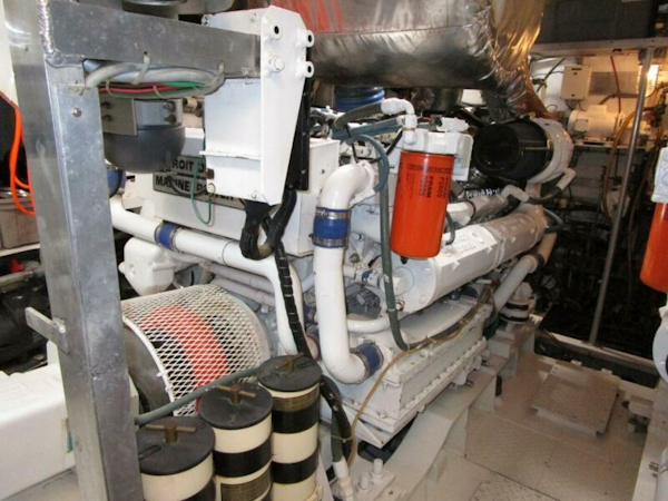 Burger-Flush Deck with Flybridge 1986-SHEPSL X Ft. Lauderdale-Florida-United States-Stbd. Engine -5935252