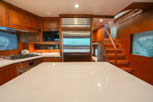 Marlow-Explorer 70E-CB 2025-ENTERPRISE Clearwater-Florida-United States-Galley Facing Aft-5944241