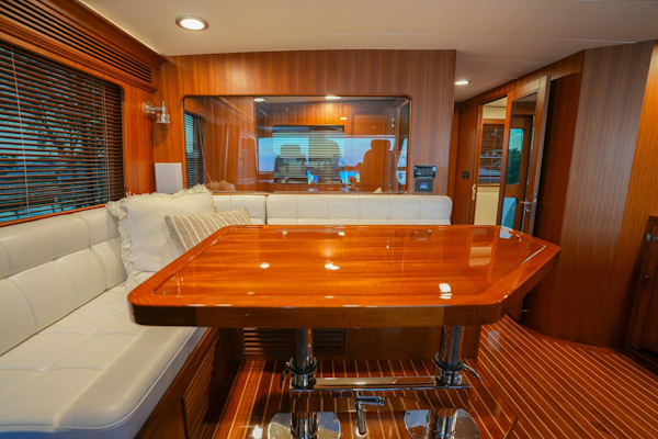 Marlow-Explorer 70E-CB 2025-ENTERPRISE Clearwater-Florida-United States-Command Bridge Settee Facing Aft-5944267