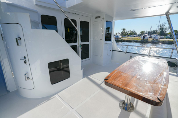 Marlow-Explorer 70E-CB 2025-ENTERPRISE Clearwater-Florida-United States-Cockpit Facing Forward Starboard-5944229