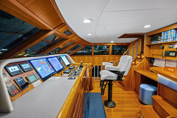 Burger-Raised Pilothouse 1998-SILVER SEAS Fort Lauderdale-Florida-United States-5994732