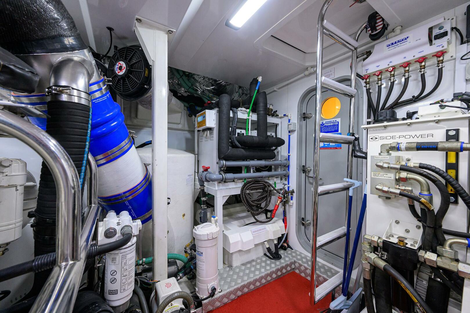 Princess-Y78 2021-Janie II West Palm Beach-Florida-United States-Princess Y78  Janie II  Engine Room-5959356 | Thumbnail