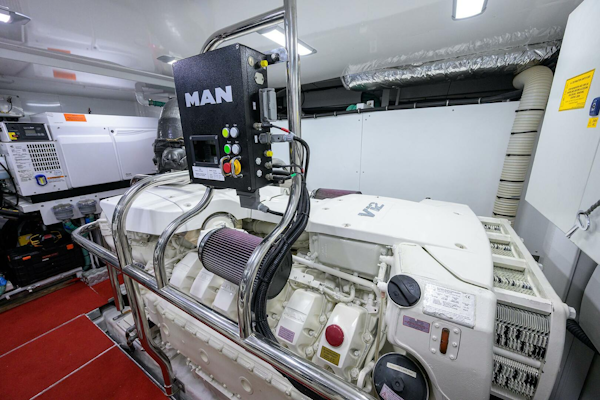 Princess-Y78 2021-Janie II West Palm Beach-Florida-United States-Princess Y78  Janie II  Engine Room-5959352