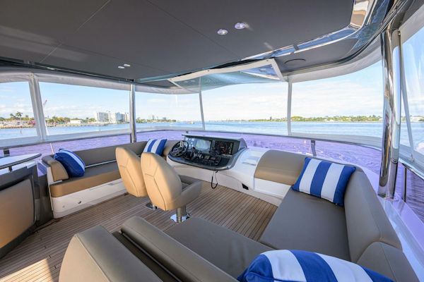 Princess-Y78 2021-Janie II West Palm Beach-Florida-United States-Princess Y78  Janie II  Bridge Deck-5956526