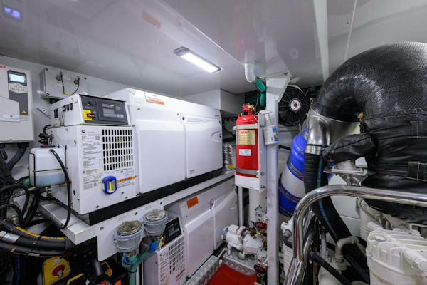 Princess-Y78 2021-Janie II West Palm Beach-Florida-United States-Princess Y78  Janie II  Engine Room-5959355