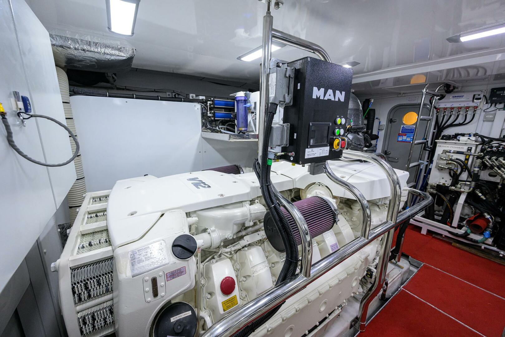Princess-Y78 2021-Janie II West Palm Beach-Florida-United States-Princess Y78  Janie II  Engine Room-5959351 | Thumbnail
