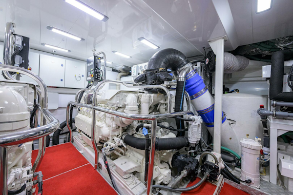 Princess-Y78 2021-Janie II West Palm Beach-Florida-United States-Princess Y78  Janie II  Engine Room-5959350