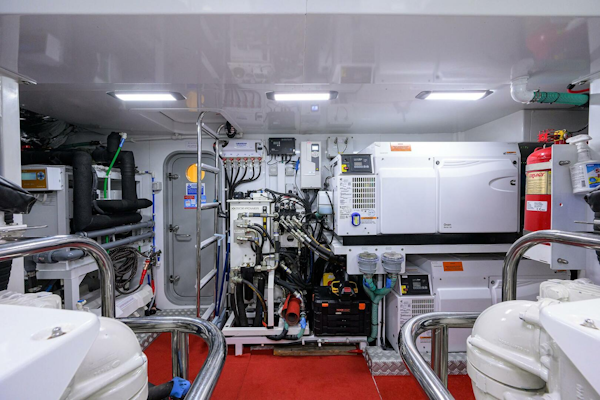 Princess-Y78 2021-Janie II West Palm Beach-Florida-United States-Princess Y78  Janie II  Engine Room-5959354