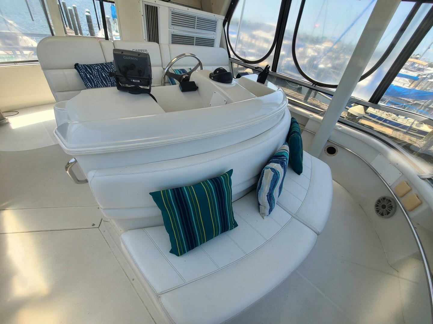 Carver-455 Aft Cabin 1996-Knot Sure Slidell-Louisiana-United States-Carver 455 Aft Cabin  Flybridge seating-5960551 | Thumbnail