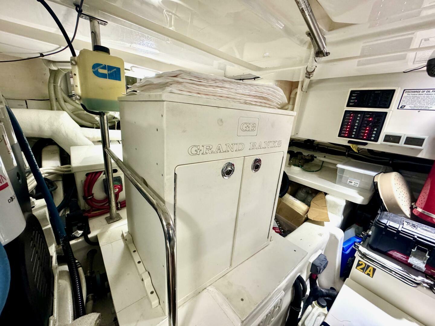 Grand Banks-Aleutian 53RP 2012-TOORA LOORA  BOSTON-Massachusetts-United States-Engine Room-5997345 | Thumbnail