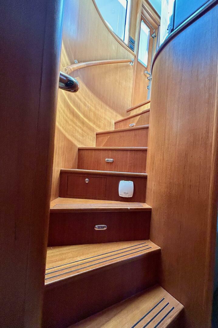 Grand Banks-Aleutian 53RP 2012-TOORA LOORA  BOSTON-Massachusetts-United States-Companionway Stairs-5997329 | Thumbnail