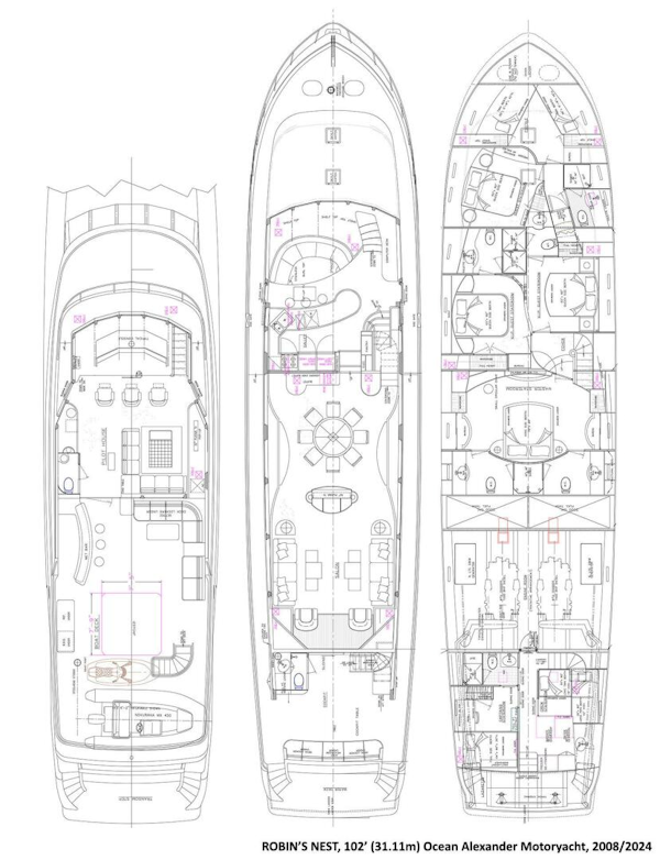 Ocean Alexander-100 Skylounge Megayacht 2008-ROBINS NEST Fort Lauderdale-Florida-United States-5980425