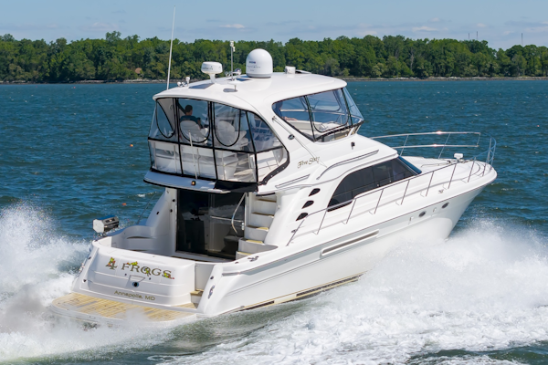 Sea Ray-560 Sedan Bridge 2002-4 Frogs Edgewater-Maryland-United States-58SeaRay560_081-6141774