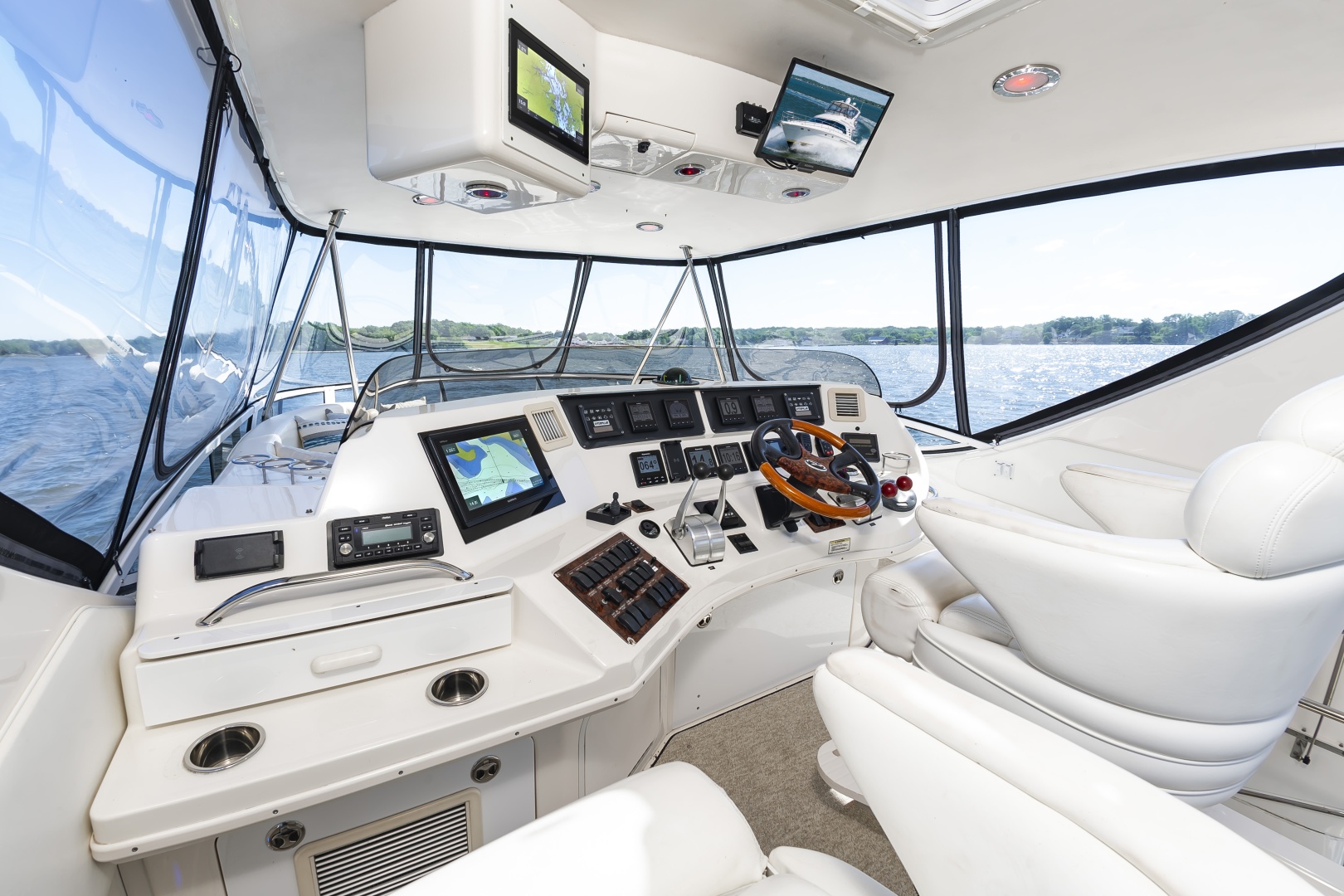 Sea Ray-560 Sedan Bridge 2002-4 Frogs Edgewater-Maryland-United States-58SeaRay560_017-6141710 | Thumbnail