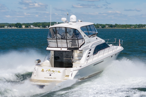 Sea Ray-560 Sedan Bridge 2002-4 Frogs Edgewater-Maryland-United States-58SeaRay560_006-6141699