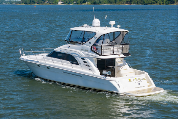 Sea Ray-560 Sedan Bridge 2002-4 Frogs Edgewater-Maryland-United States-58SeaRay560_075-6141768