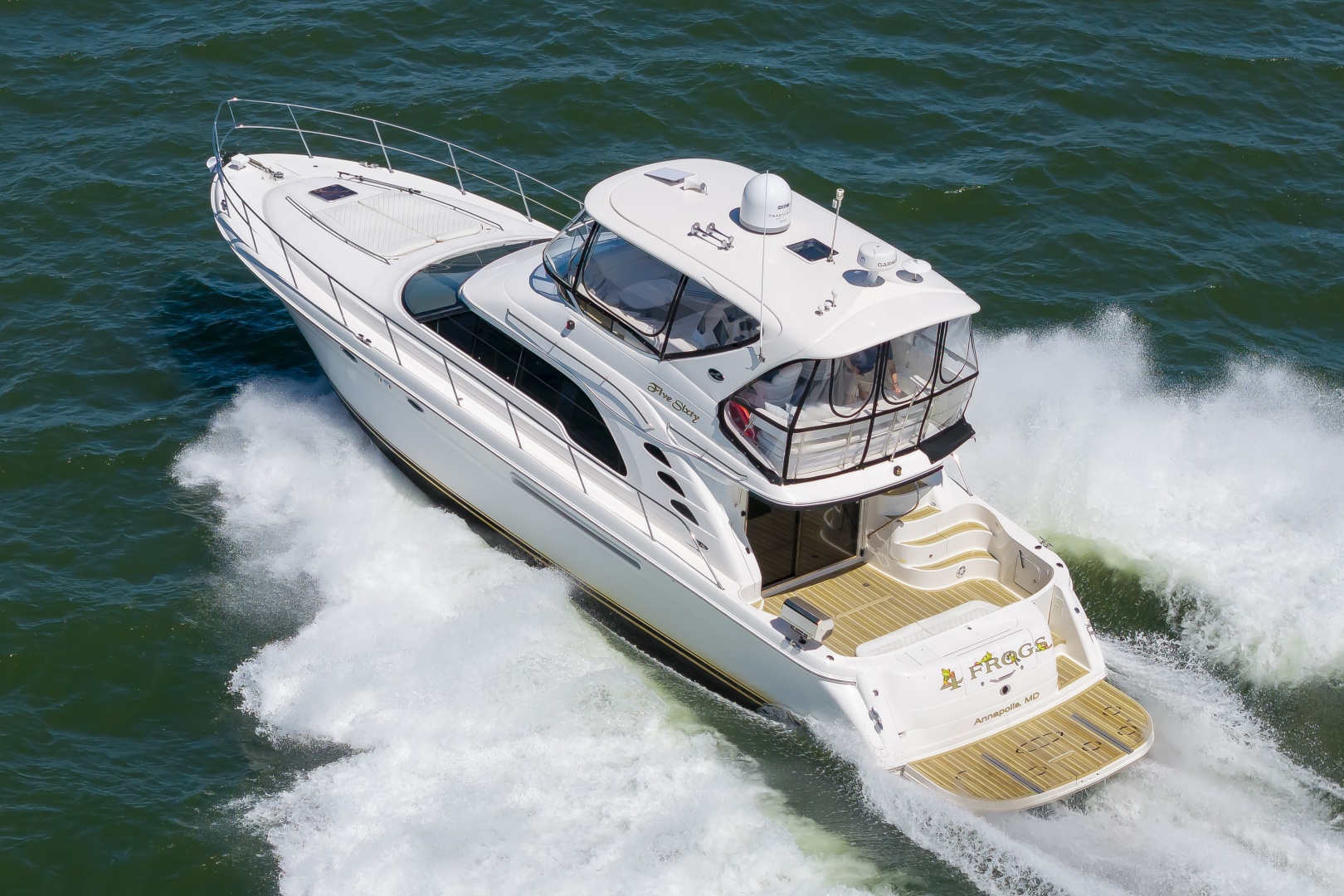 Sea Ray-560 Sedan Bridge 2002-4 Frogs Edgewater-Maryland-United States-58SeaRay560_083-6141776 | Thumbnail