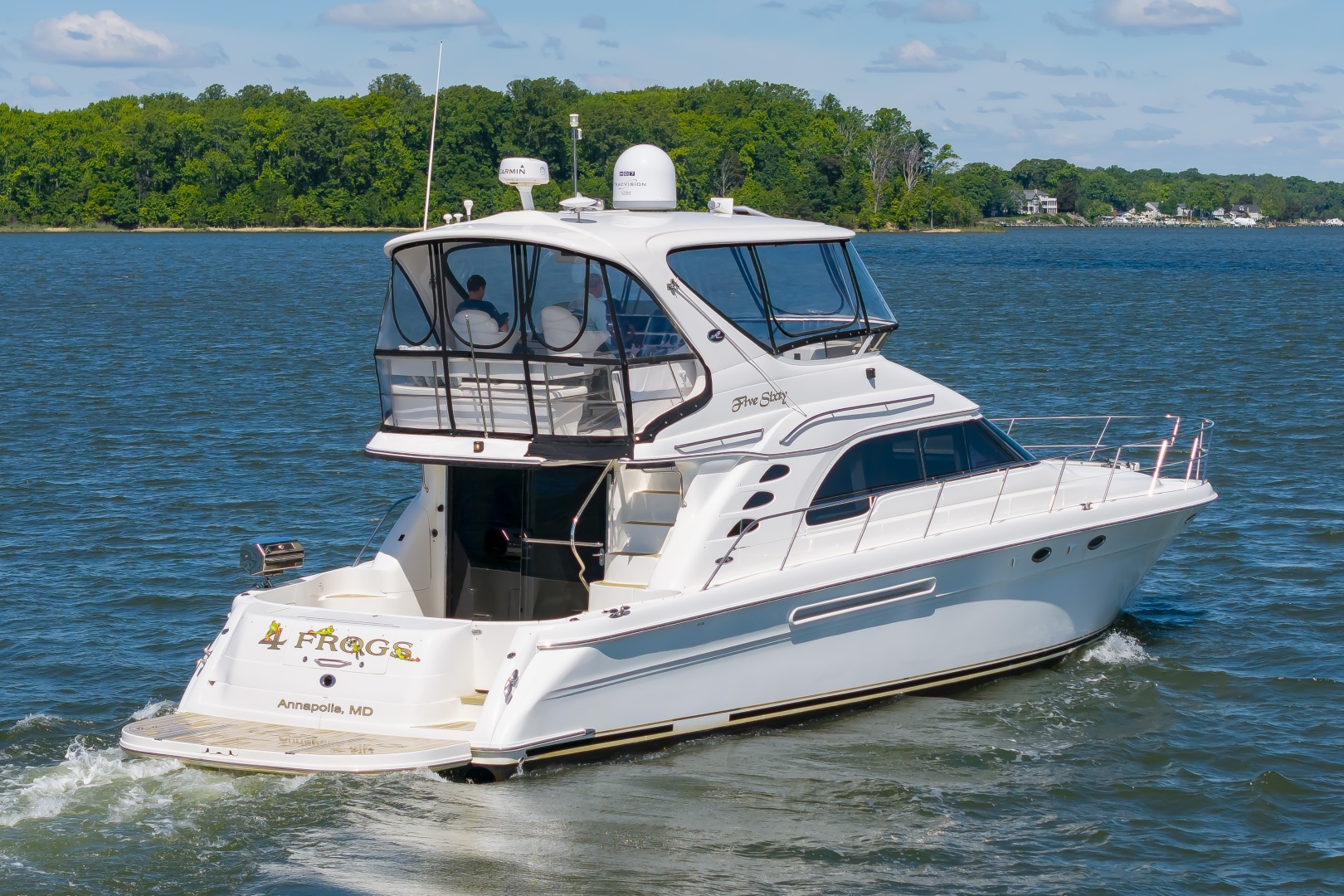 Sea Ray-560 Sedan Bridge 2002-4 Frogs Edgewater-Maryland-United States-58SeaRay560_076-6141769 | Thumbnail