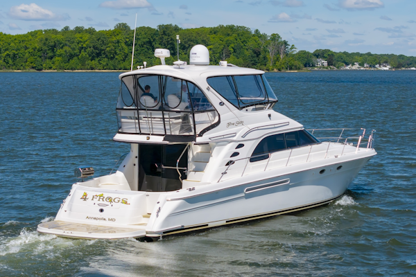 Sea Ray-560 Sedan Bridge 2002-4 Frogs Edgewater-Maryland-United States-58SeaRay560_076-6141769